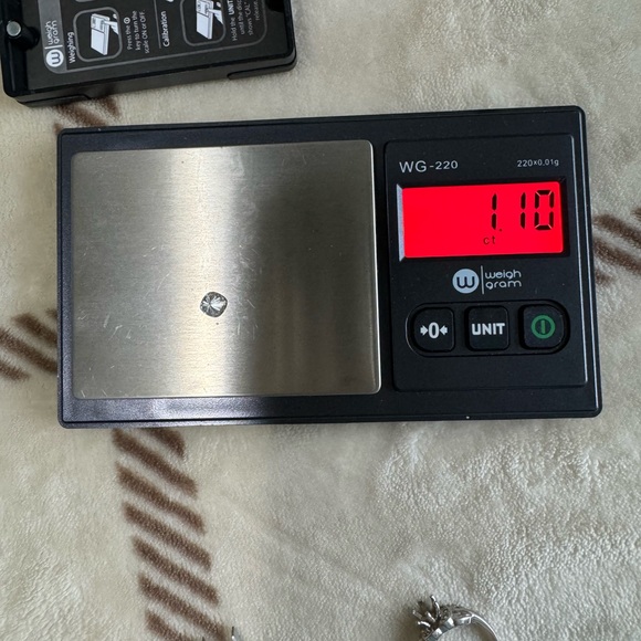 🌹14K gold 1.1 carat moissanite diamond ring - Picture 14 of 16